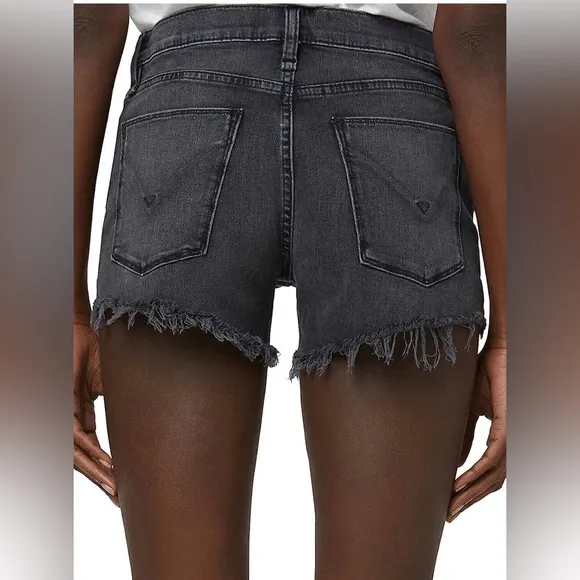 NWT HUDSON Jeans Gemma Mid-Rise Cutoffs Shorts in Lady Luck Lady Luck 24