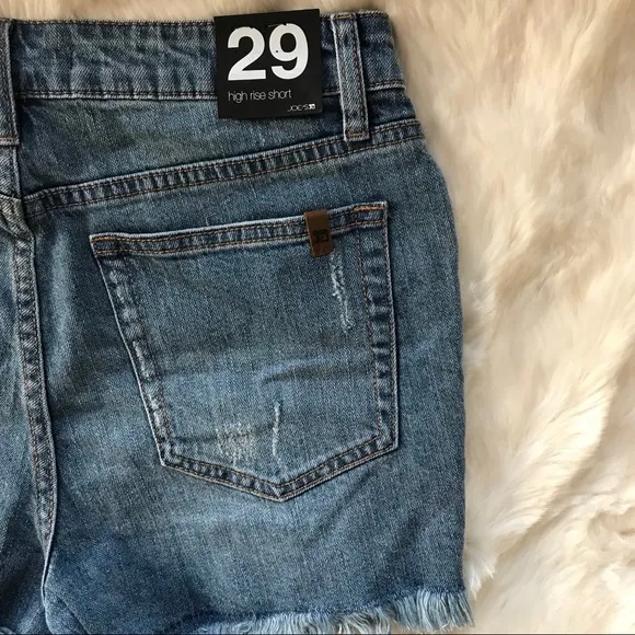 NWT Joe’s Jeans High Rise Distressed Short
