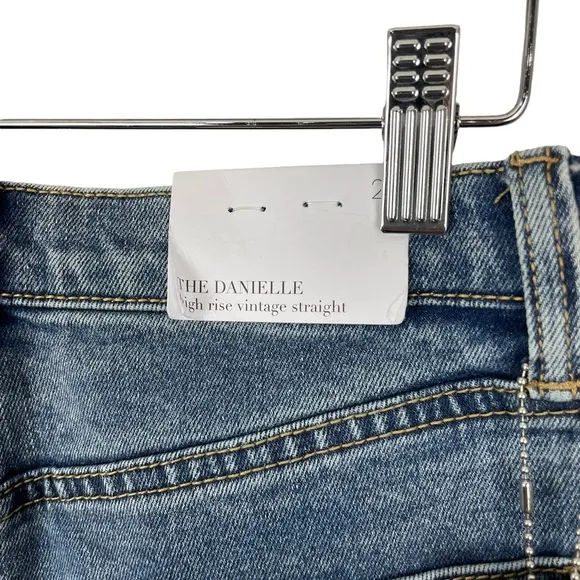 NWT WeWoreWhat X Revolve Danielle High-Rise Vintage Straight Jeans