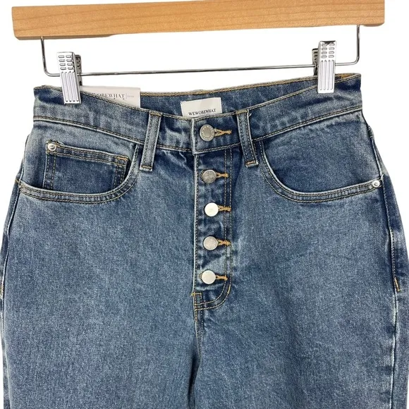 NWT WeWoreWhat X Revolve Danielle High-Rise Vintage Straight Jeans