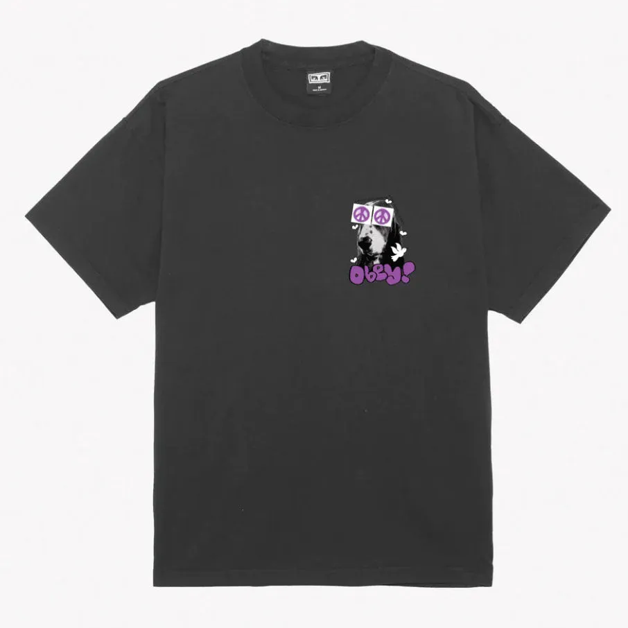 Obey peace eyes Heavy weight classic box tee