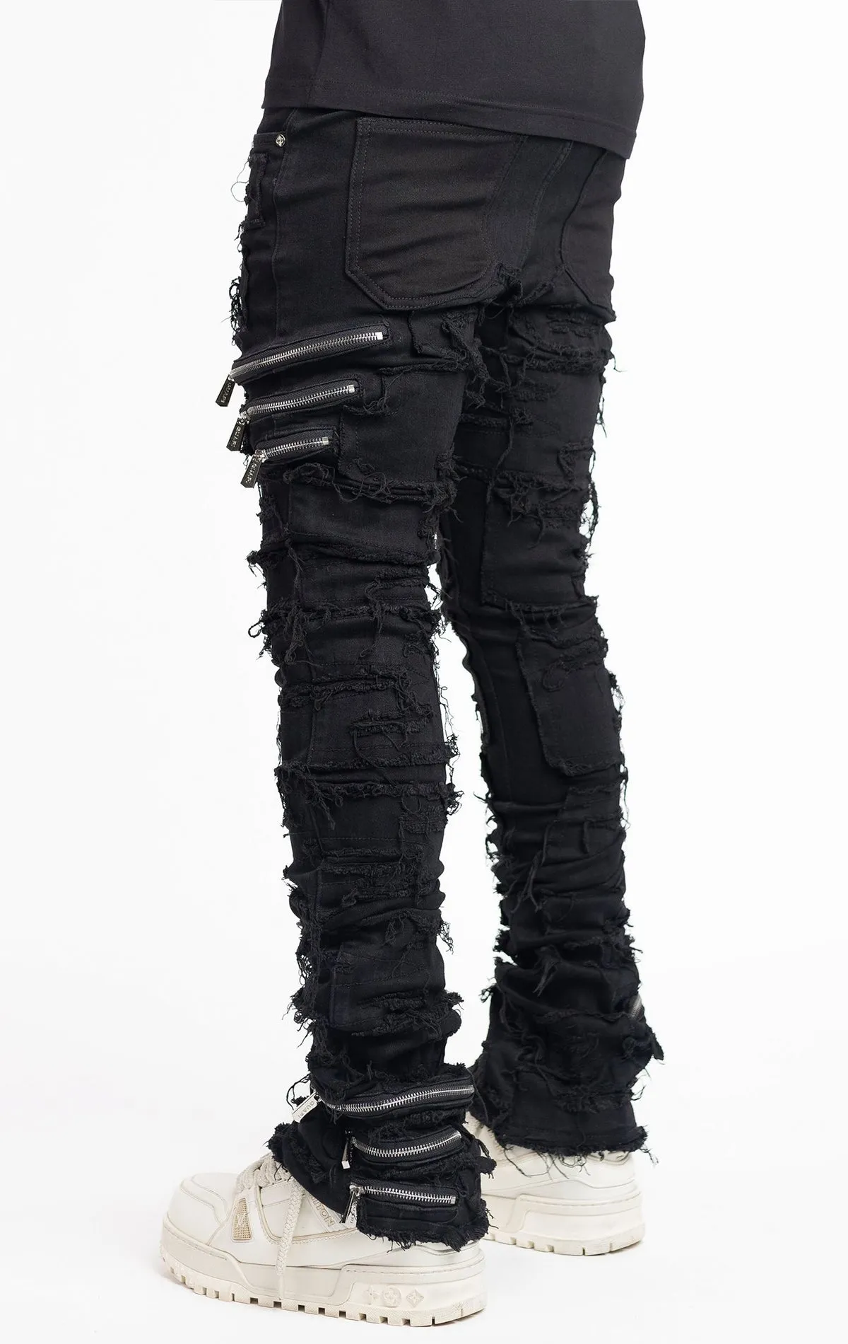 Obsidian Distressed Stack