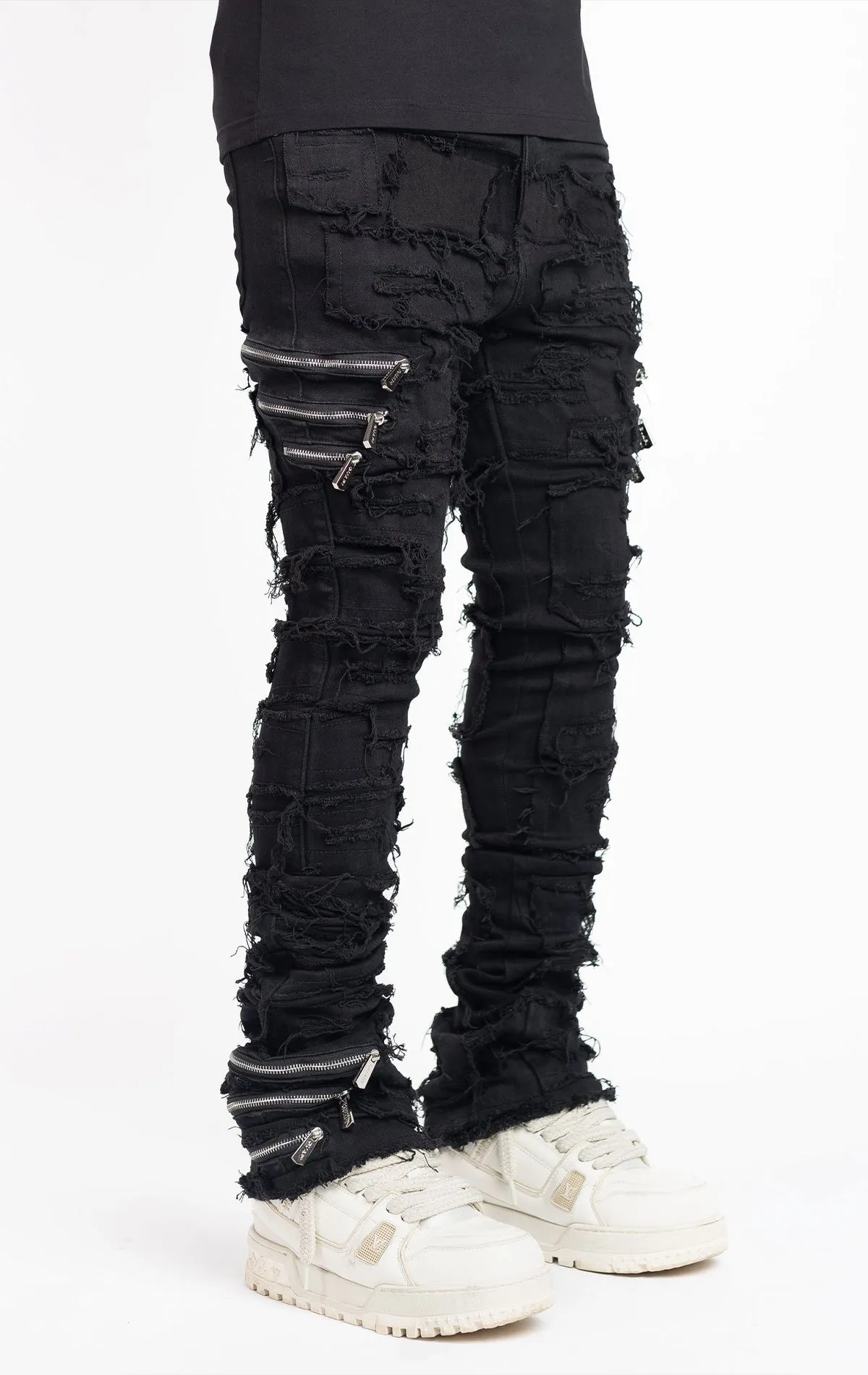 Obsidian Distressed Stack
