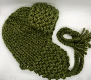 Olive Bomber Beanie