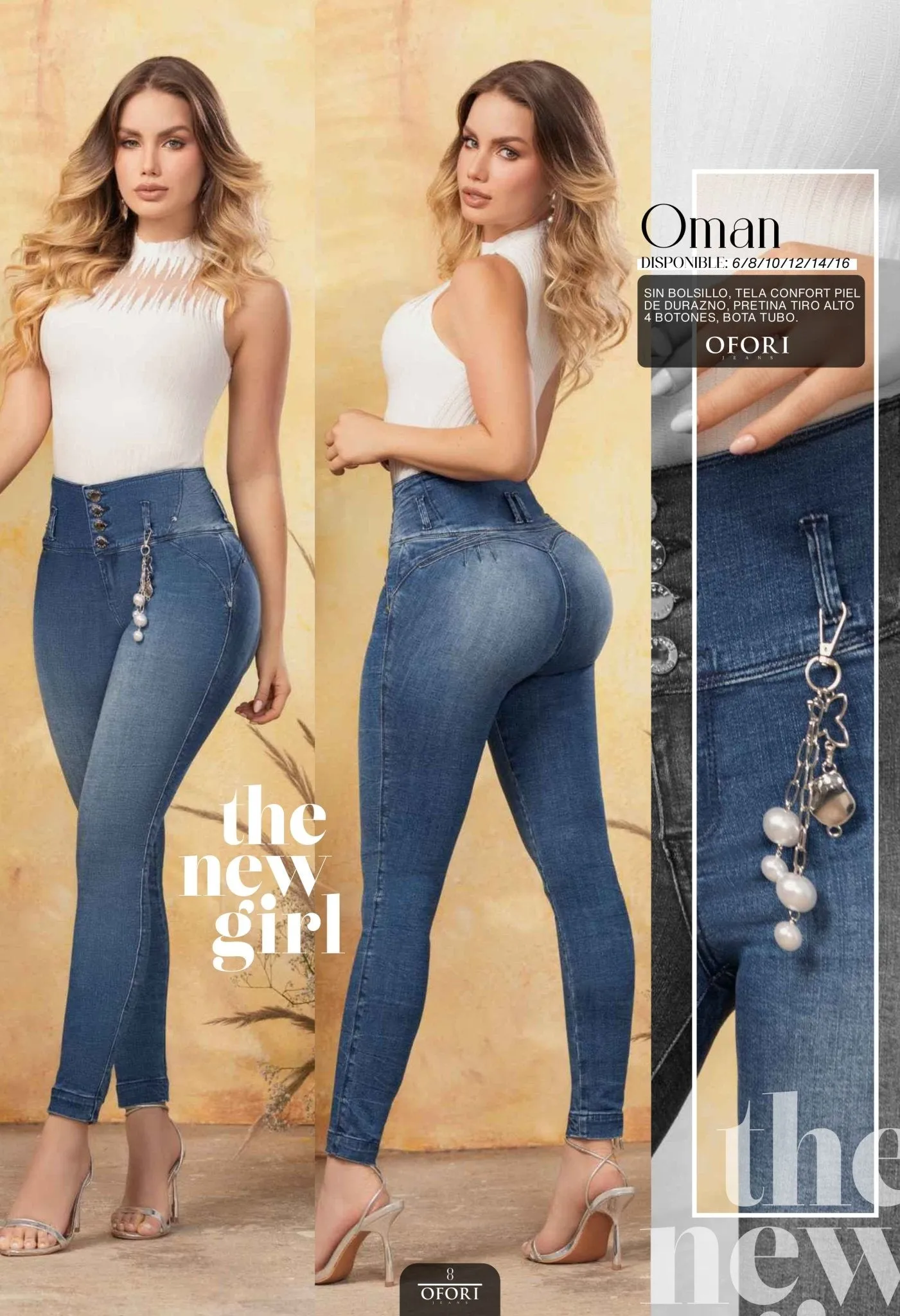 OMAN 100% Authentic Colombian Push Up Jeans
