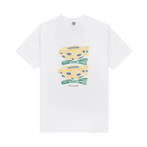 Other Side Store 'Yellow Flower' Tee - White