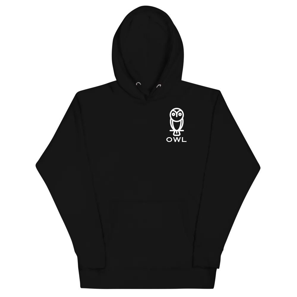 Owl Logo Pullover Hoodie