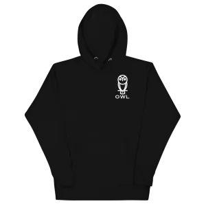 Owl Logo Pullover Hoodie