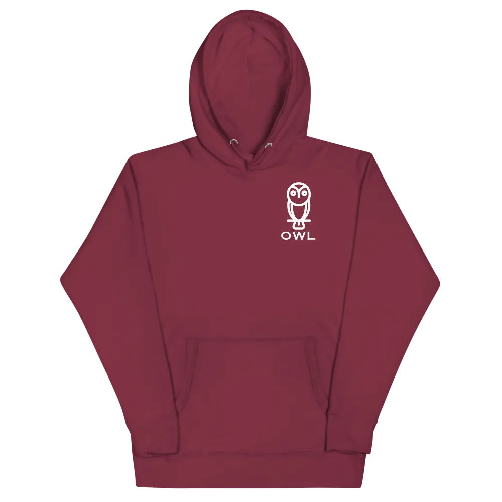 Owl Logo Pullover Hoodie