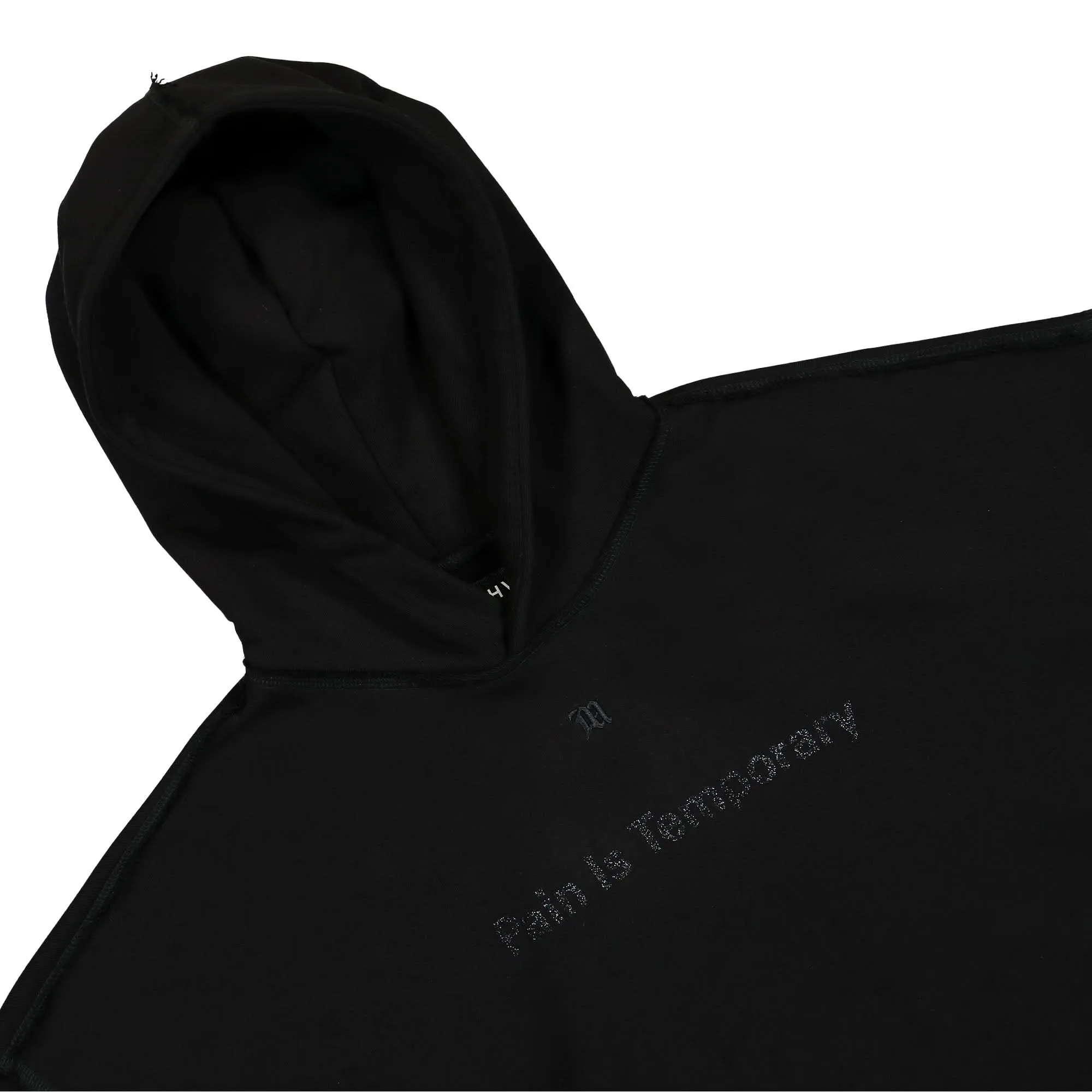 Pain Is Temporary Glitter Hoodie