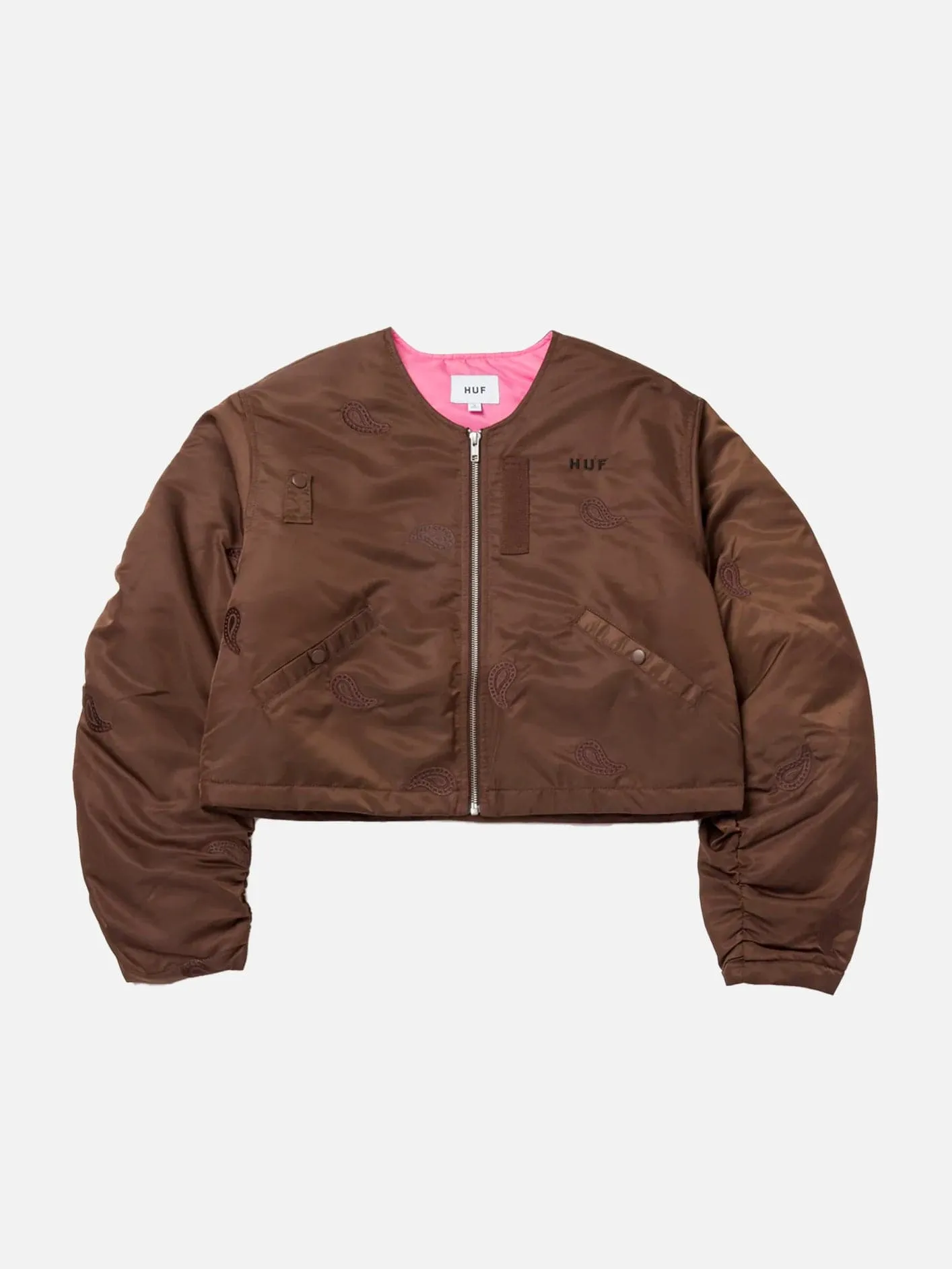 Paisley Satin Bomber