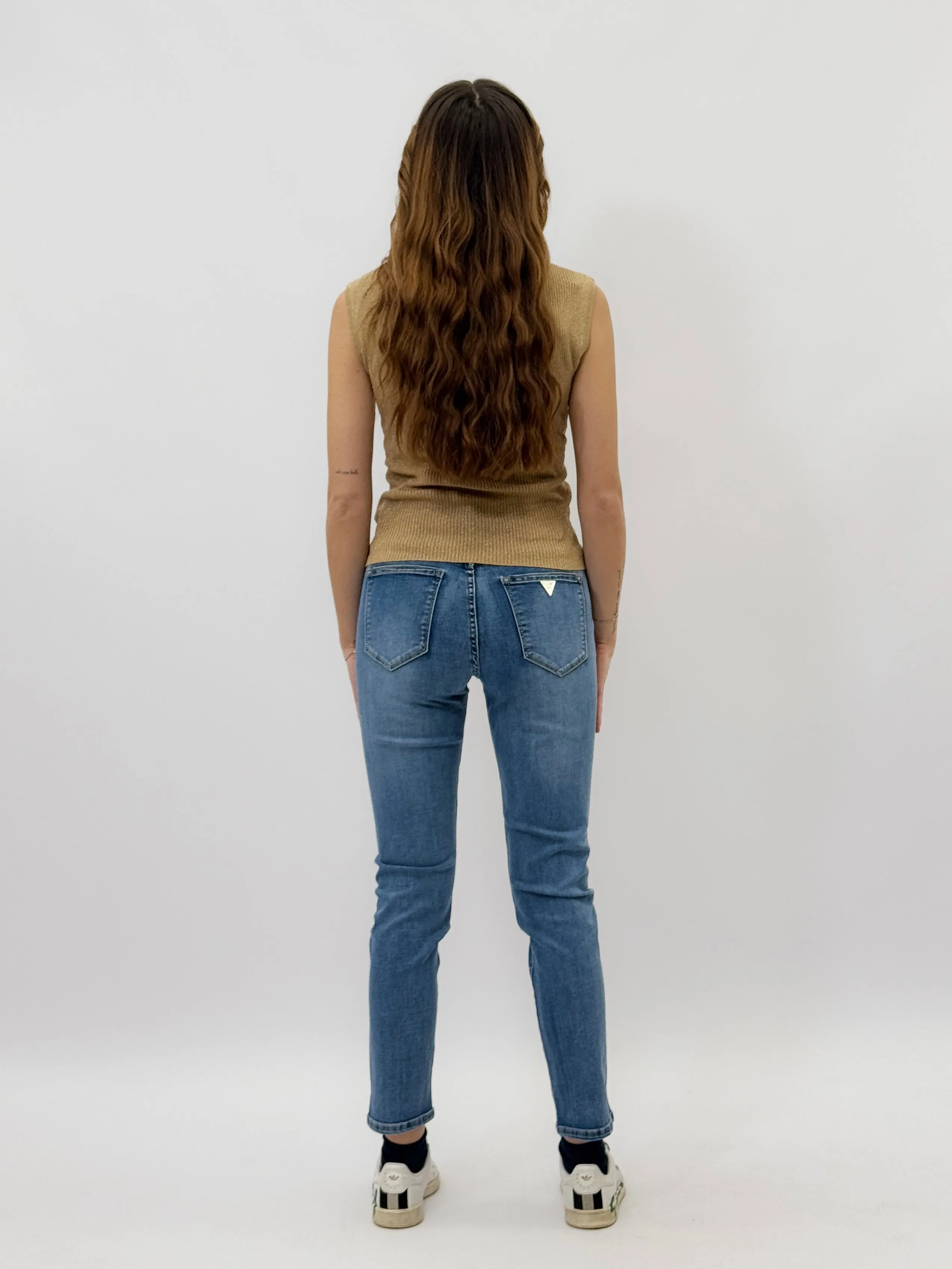 Pantaloni jeans skinny comodi