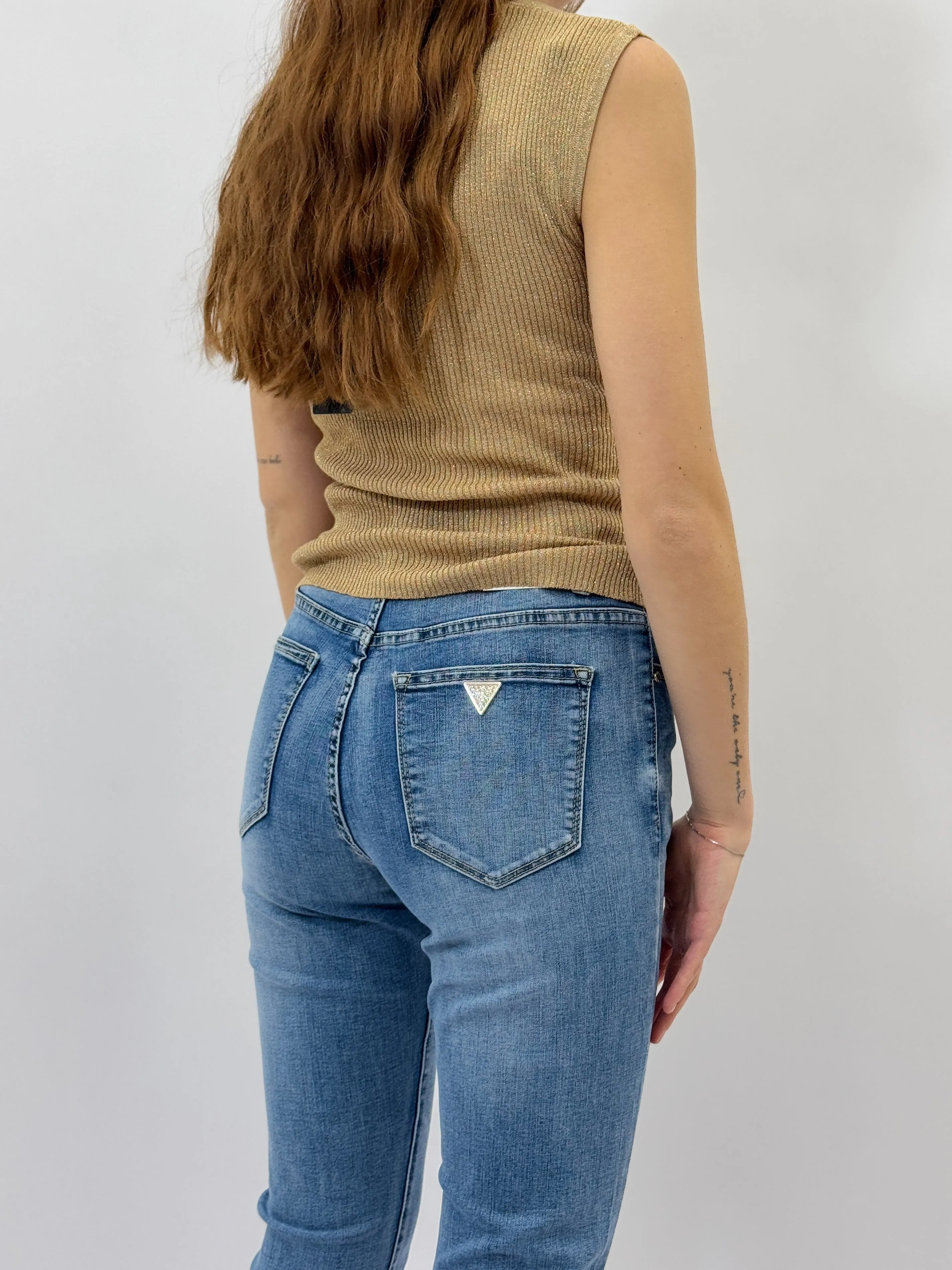 Pantaloni jeans skinny comodi