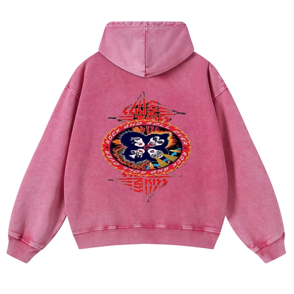 Parihar Men's Rock Band Pullover Hoodies