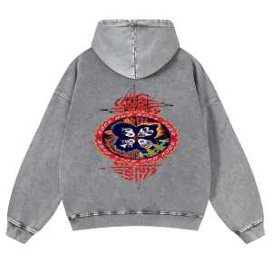 Parihar Men's Rock Band Pullover Hoodies