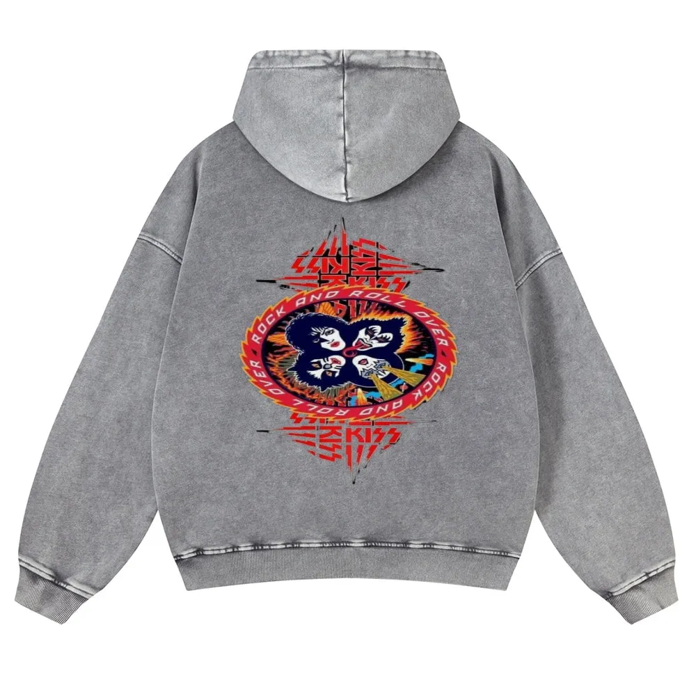 Parihar Men's Rock Band Pullover Hoodies