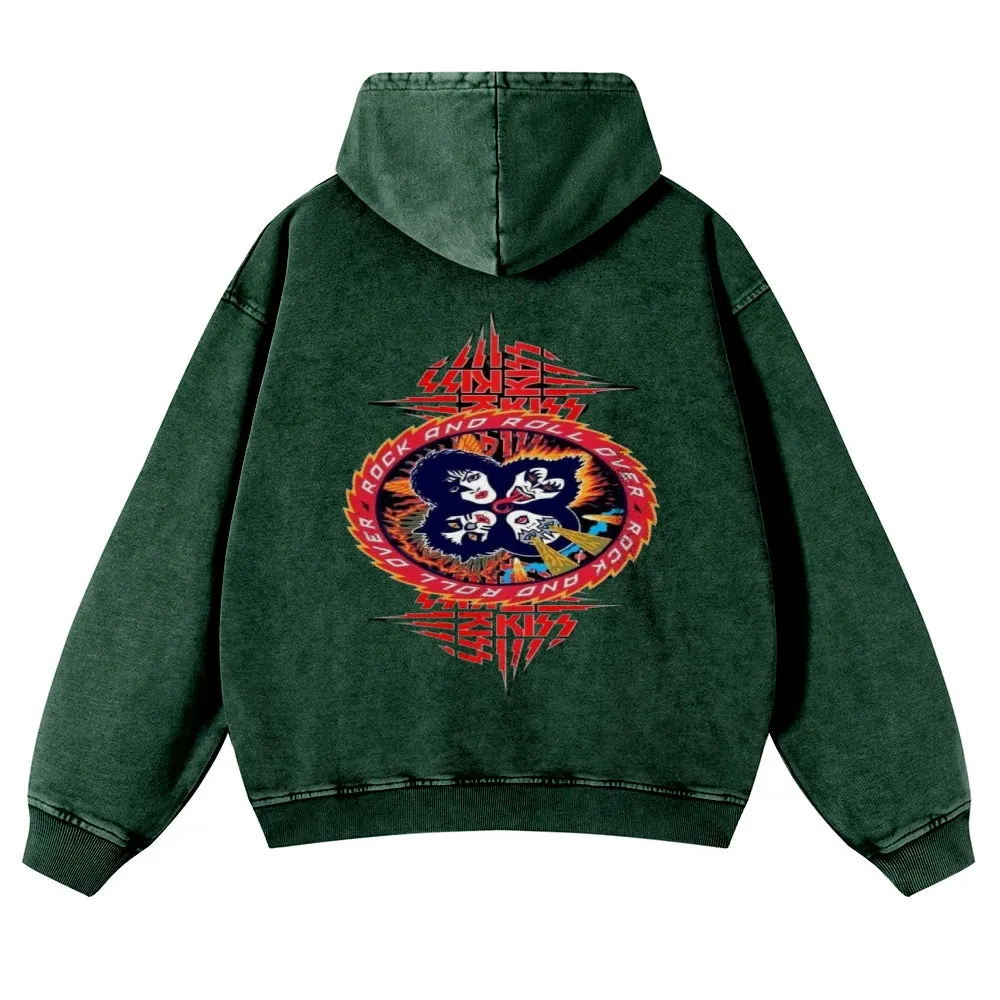Parihar Men's Rock Band Pullover Hoodies