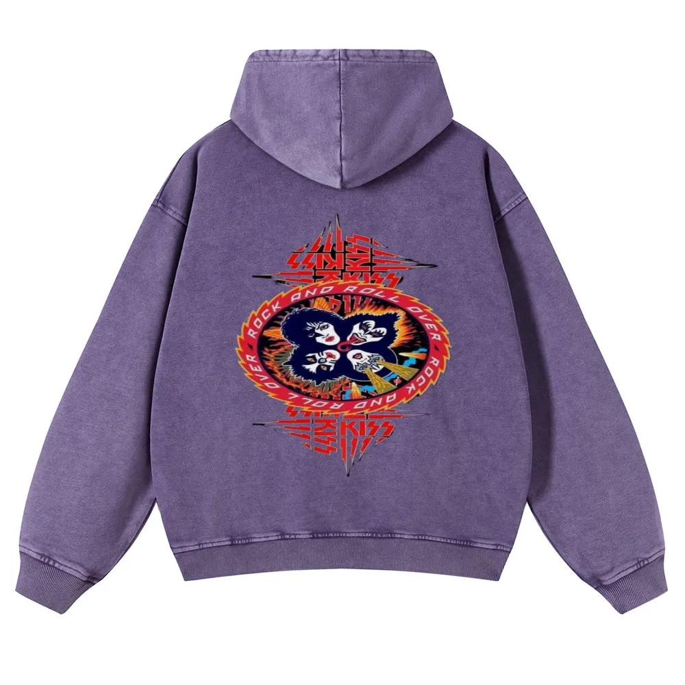 Parihar Men's Rock Band Pullover Hoodies