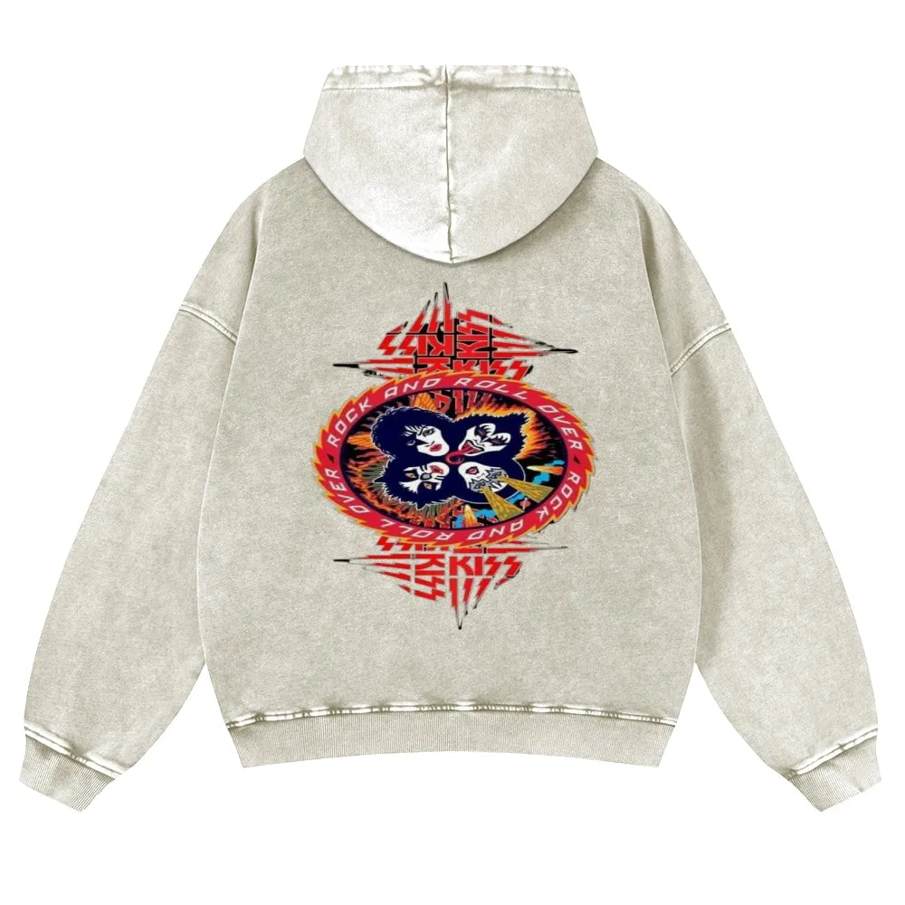 Parihar Men's Rock Band Pullover Hoodies