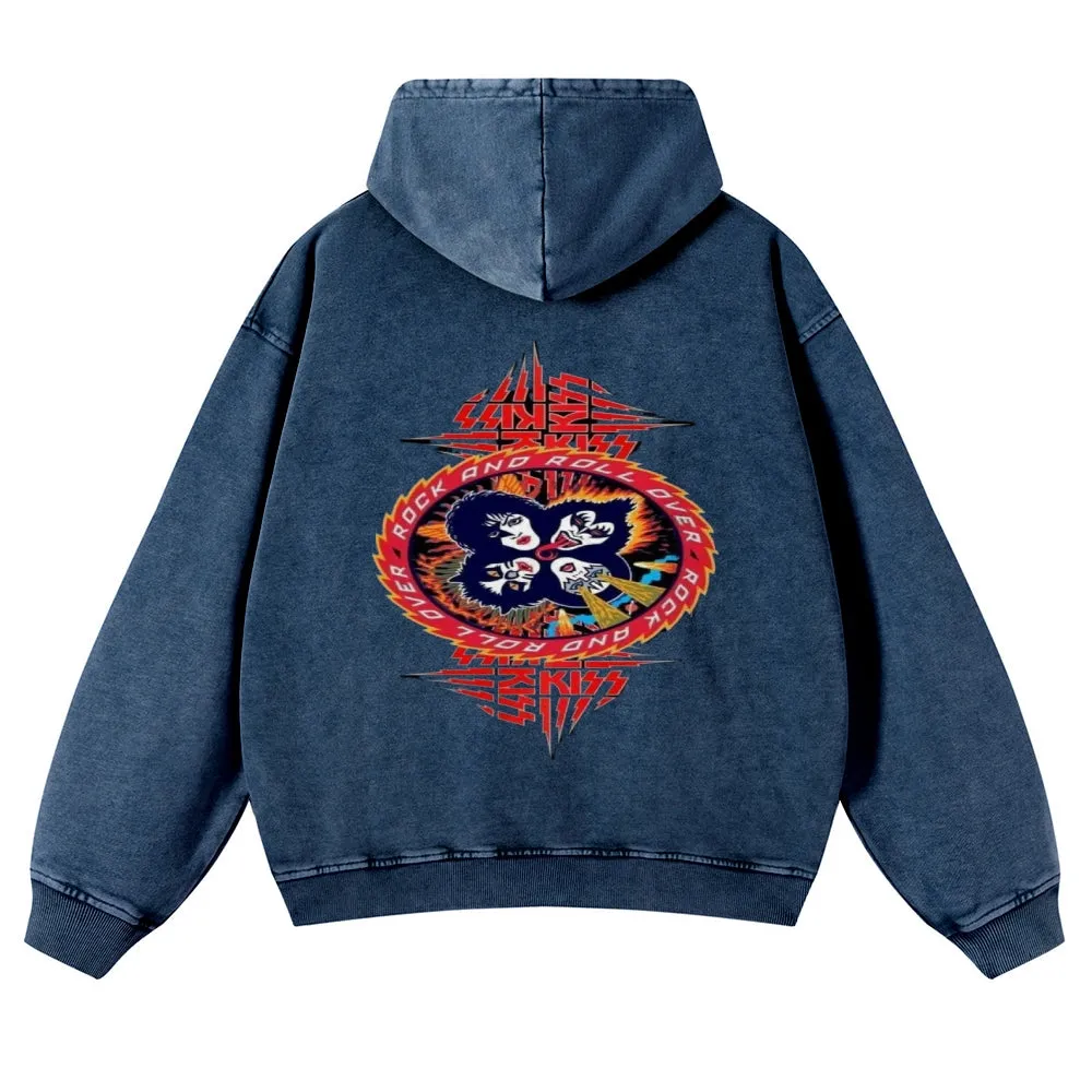 Parihar Men's Rock Band Pullover Hoodies