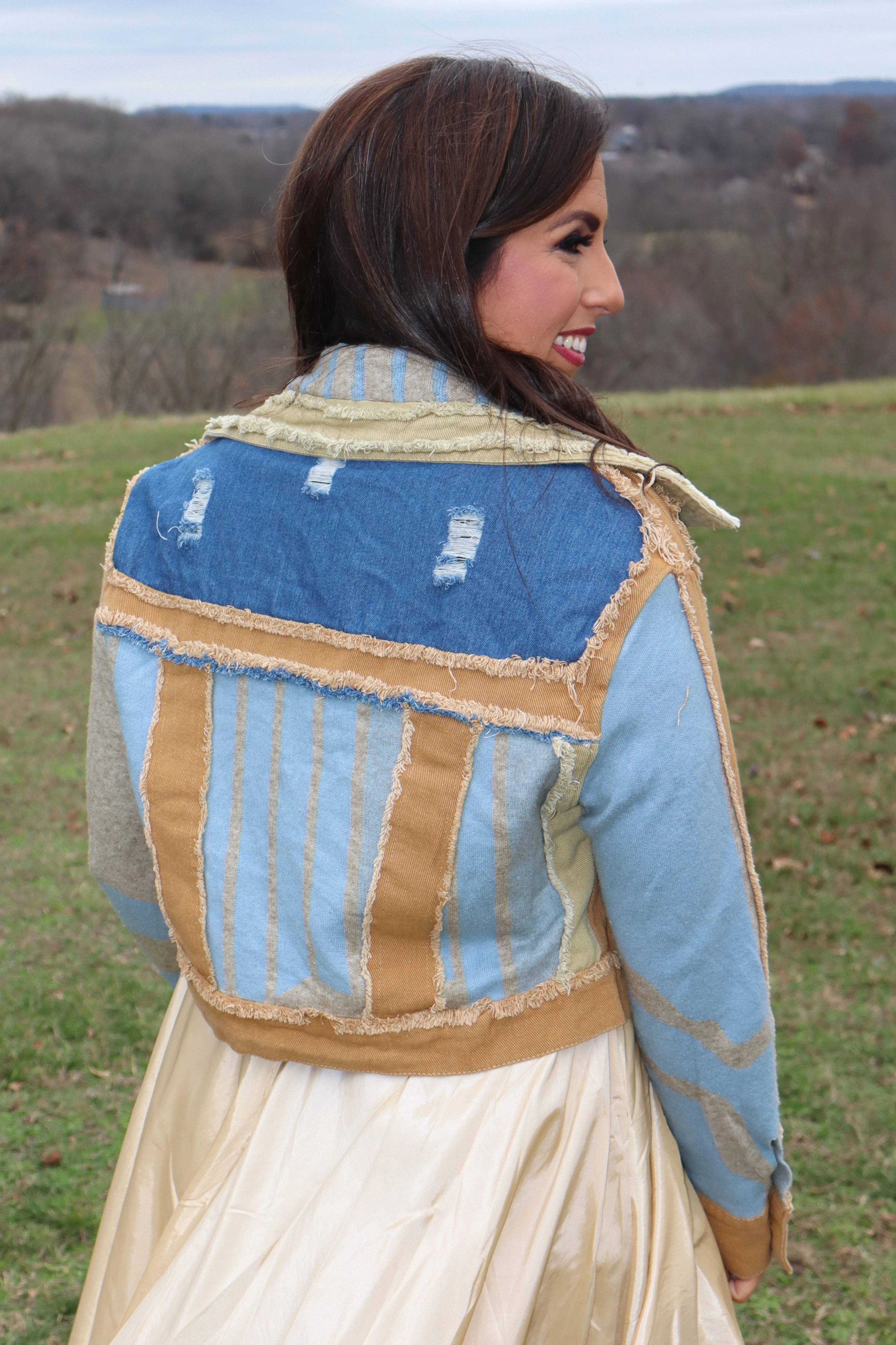 Patchwork Denim Jacket