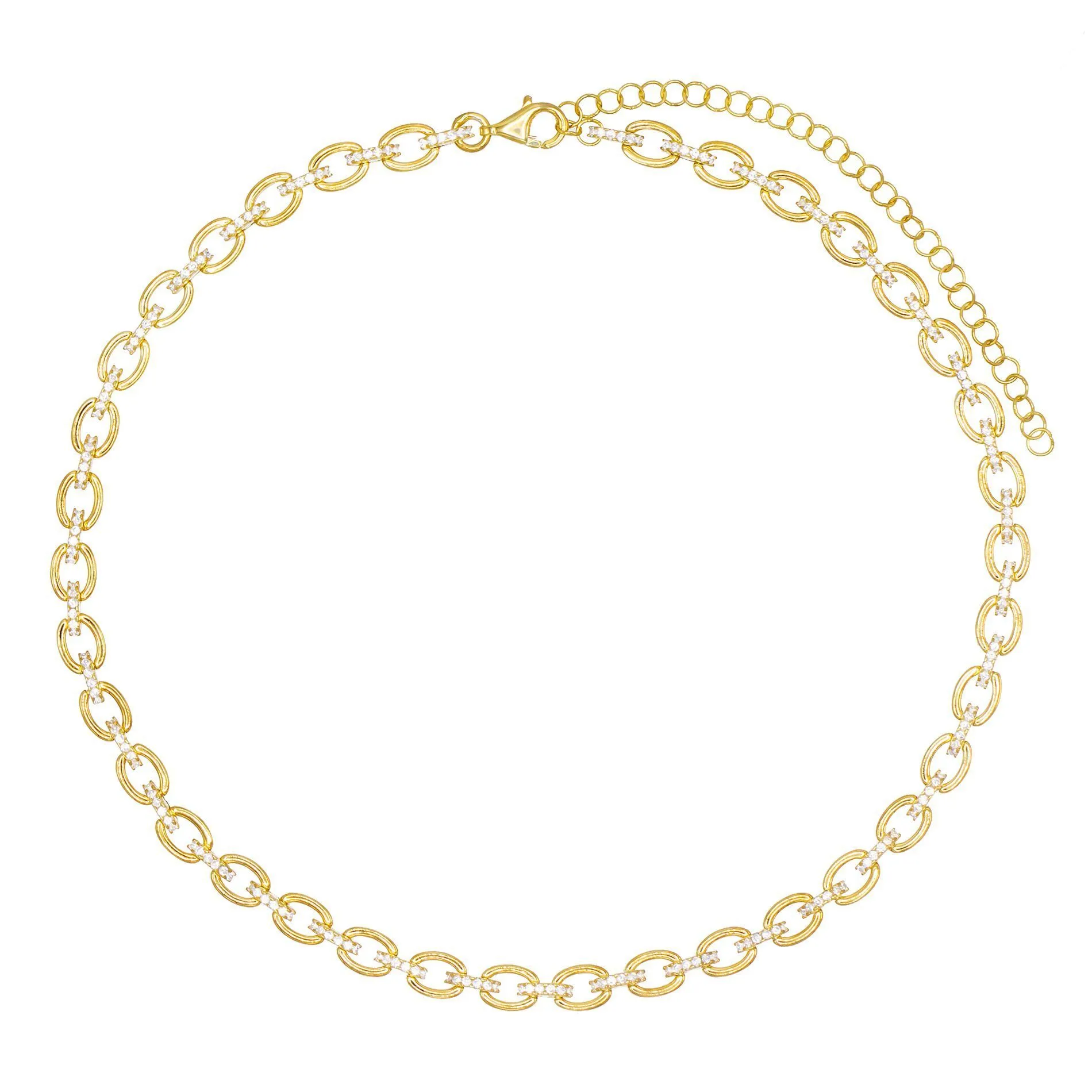 Pavé Link Choker