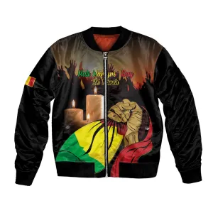Personalised Proud Mali Martyrs Day In Memory Bomber Jacket LT15
