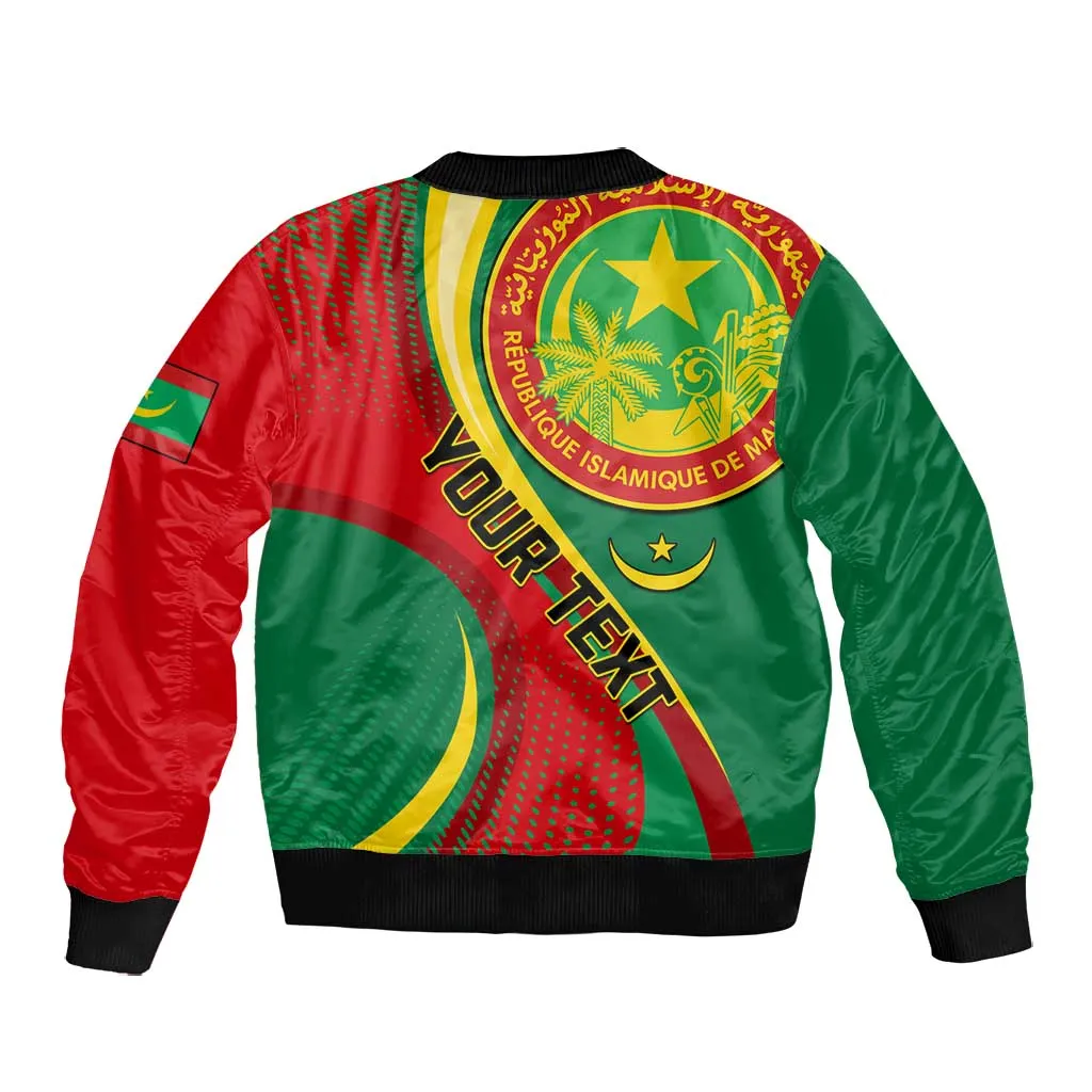 Personalized Mauritania Independence Day Bomber Jacket with Mauritanian Seal - Special Version LT01