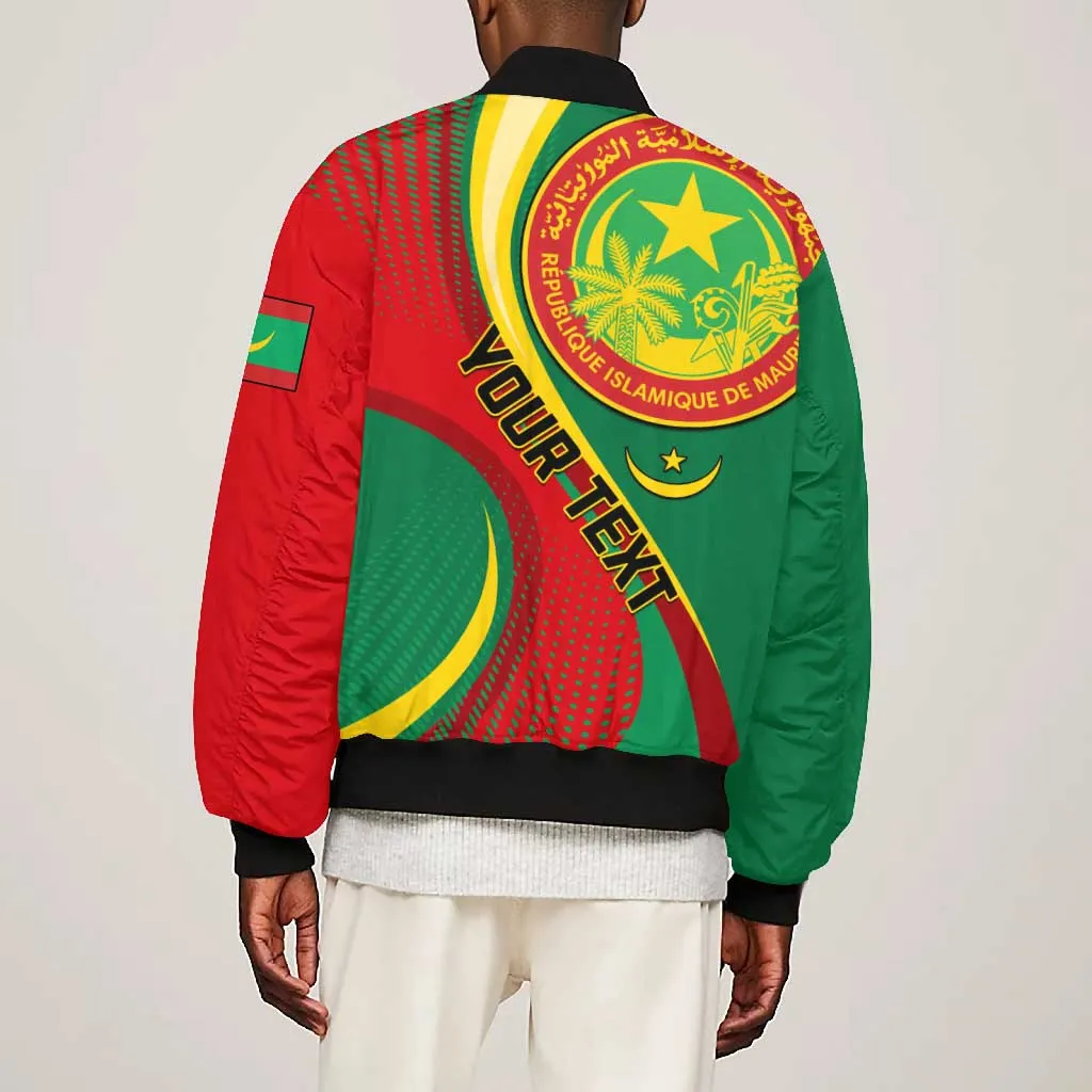 Personalized Mauritania Independence Day Bomber Jacket with Mauritanian Seal - Special Version LT01