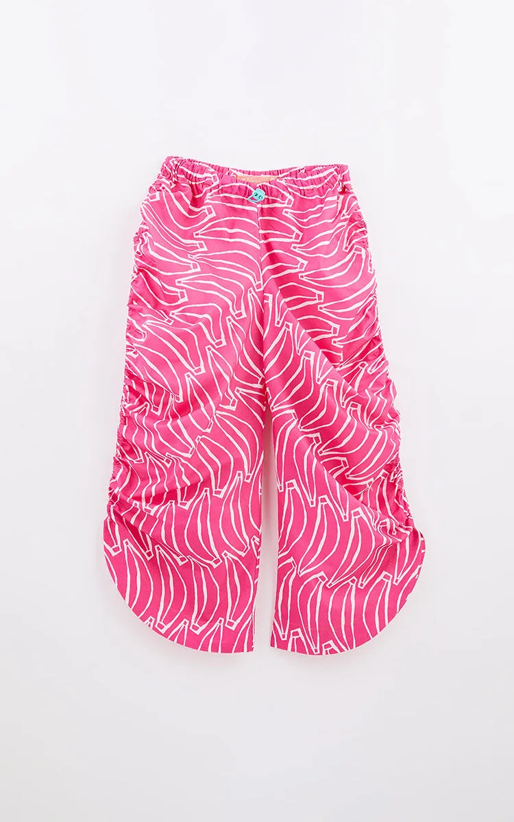 Pink Banana Top & Pants Set