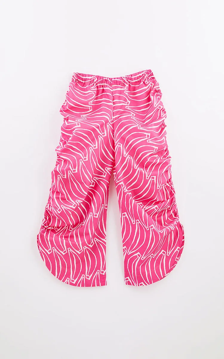 Pink Banana Top & Pants Set