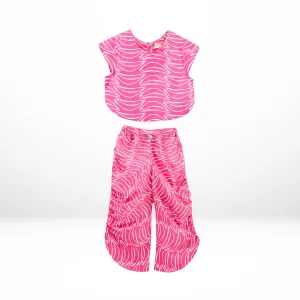 Pink Banana Top & Pants Set