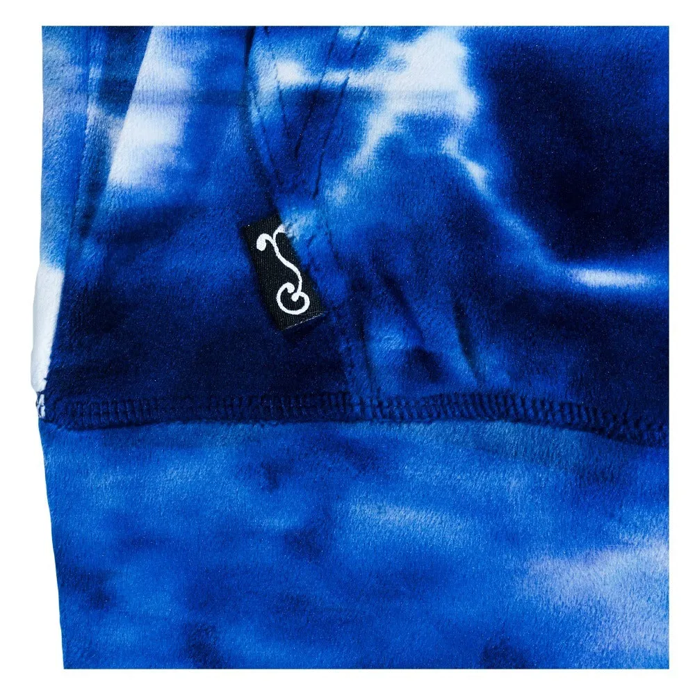 Polar Bear Glacier Velour Mens Pullover Hoodie