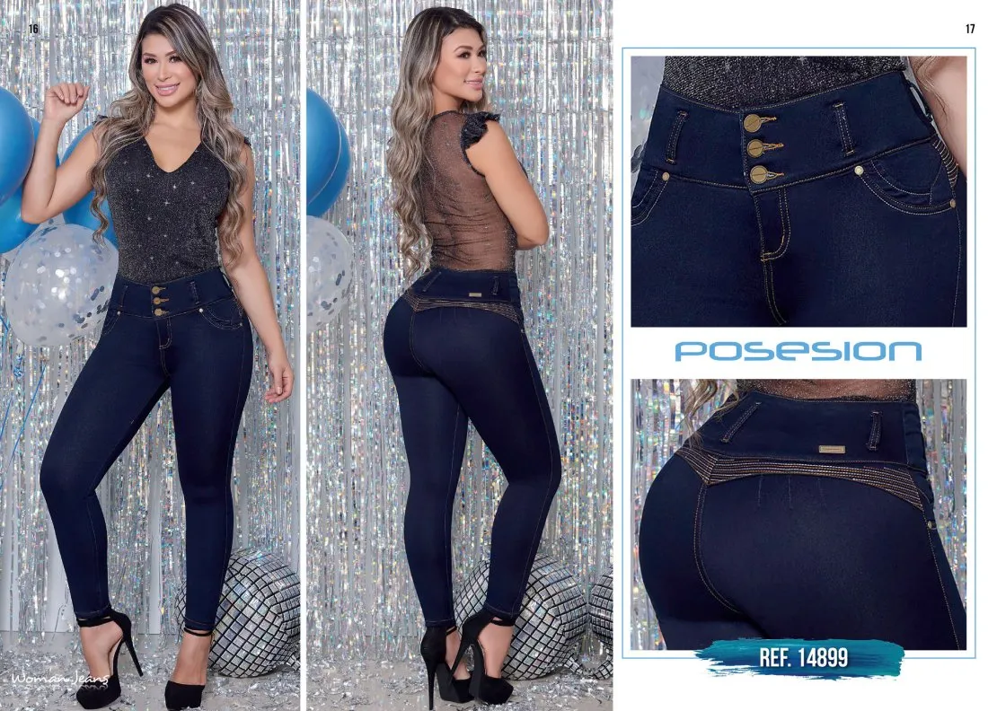 Posesion 14899 100% Authentic Colombian Push Up Jeans