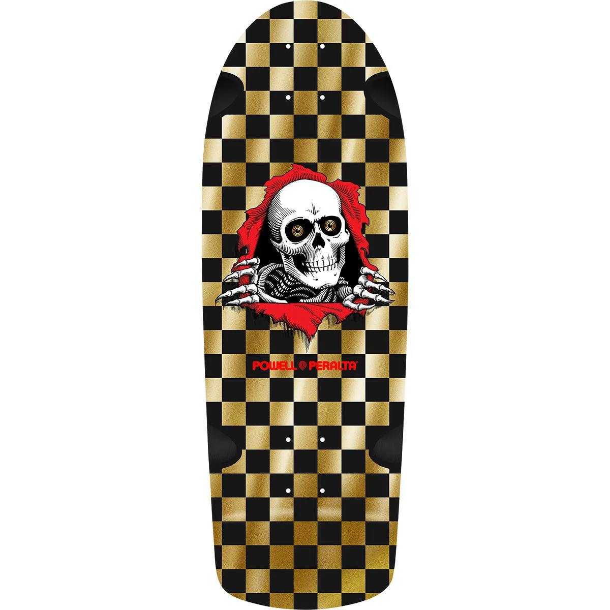 Powell Peralta - OG Ripper Checker 10.0 Reissue Skateboard Deck