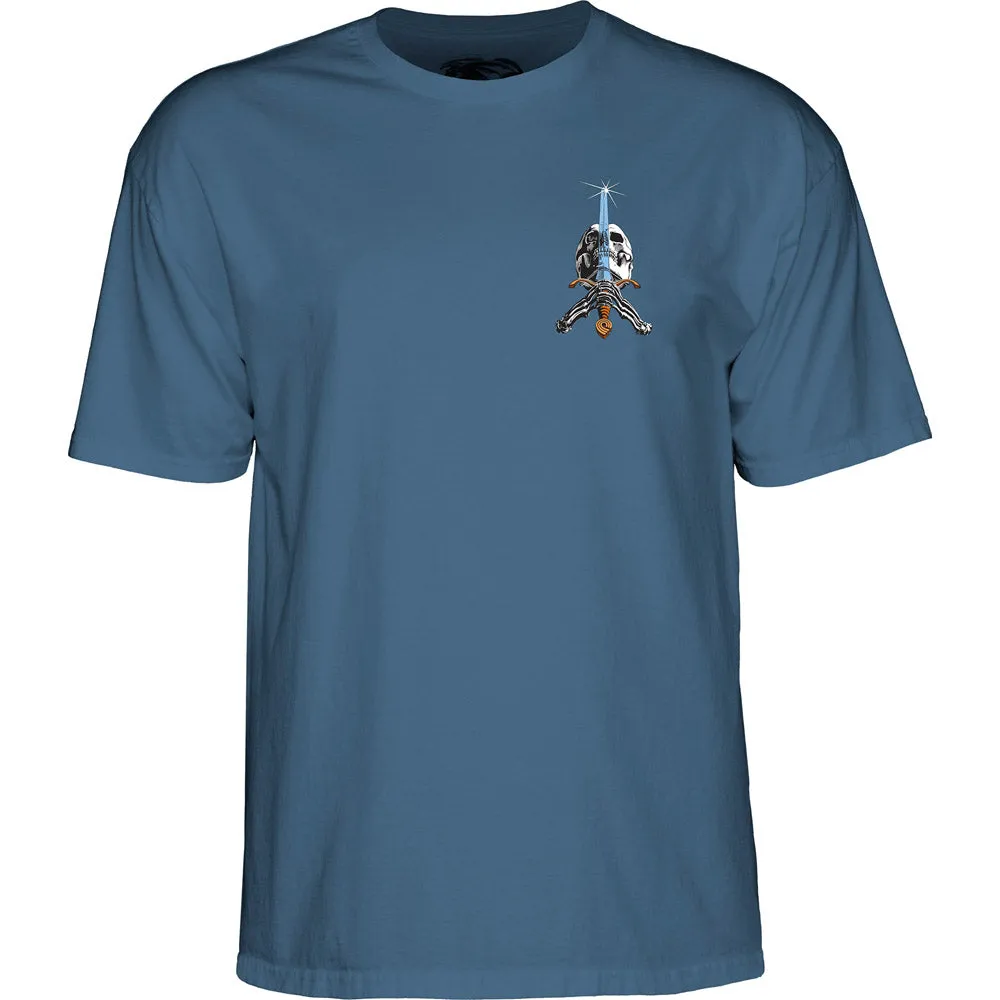 Powell Peralta - Skull & Sword Tee Indigo Blue