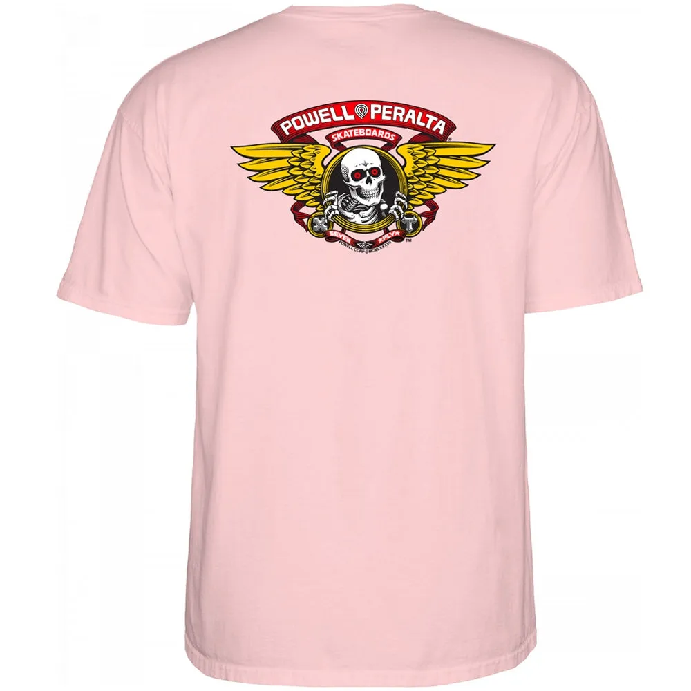 Powell Peralta - Winged Ripper Tee Light Pink