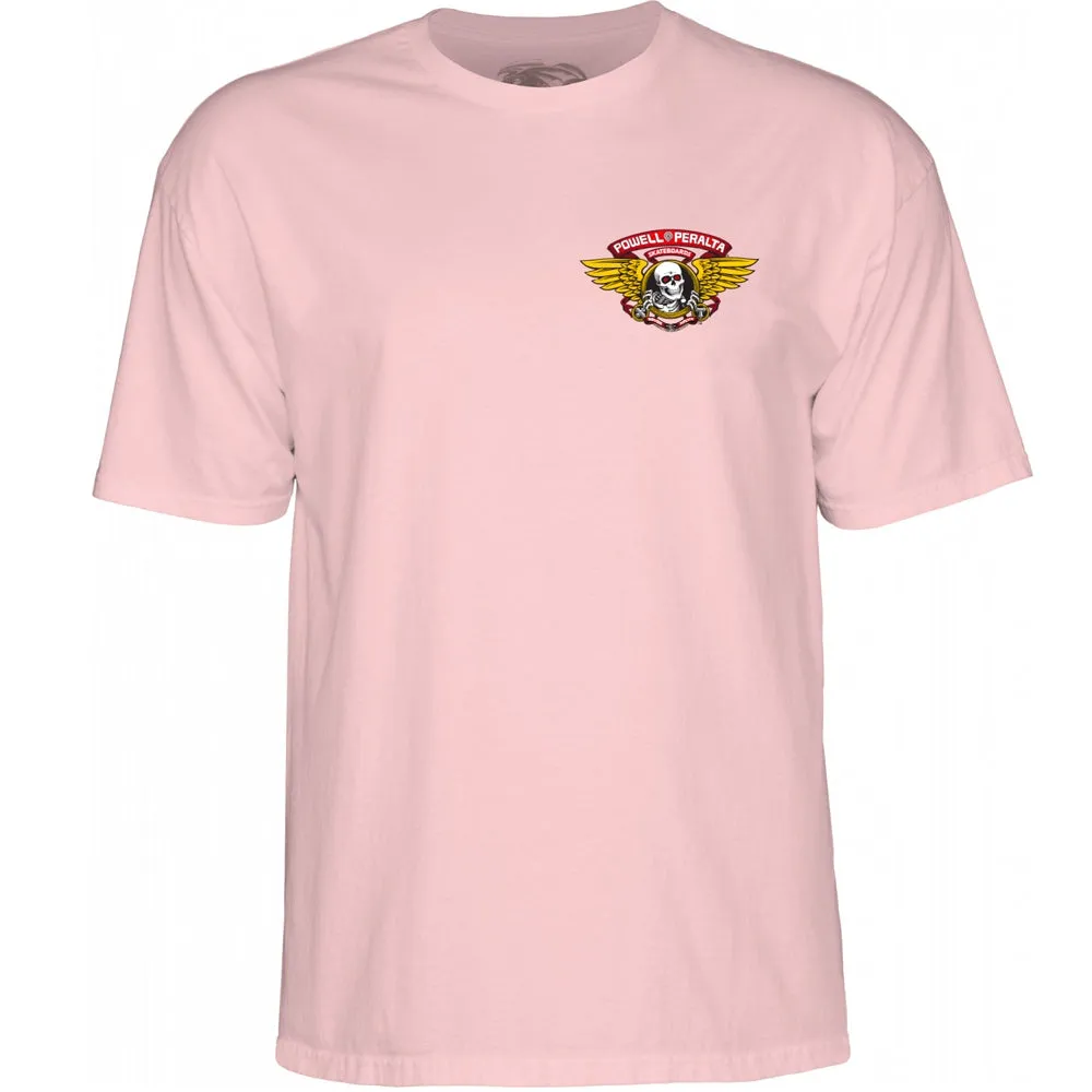 Powell Peralta - Winged Ripper Tee Light Pink