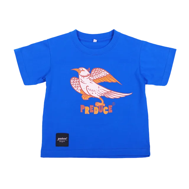 Preduce Kids Birdie T-shirt Marine Blue