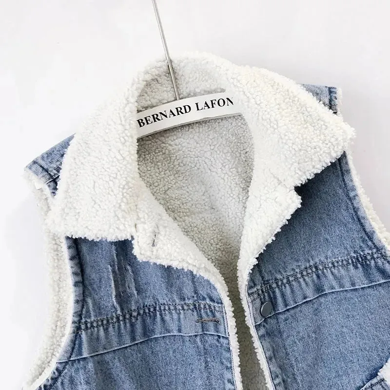 Premium Denim Waistcoat