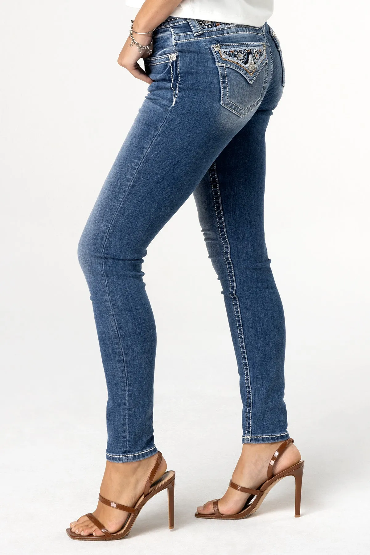 Pretty Petals Skinny Jeans