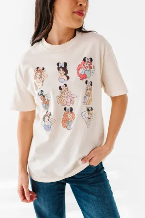 PRINCESS | CREAM ADULT TEE (*SHIPS MID-MARCH*)
