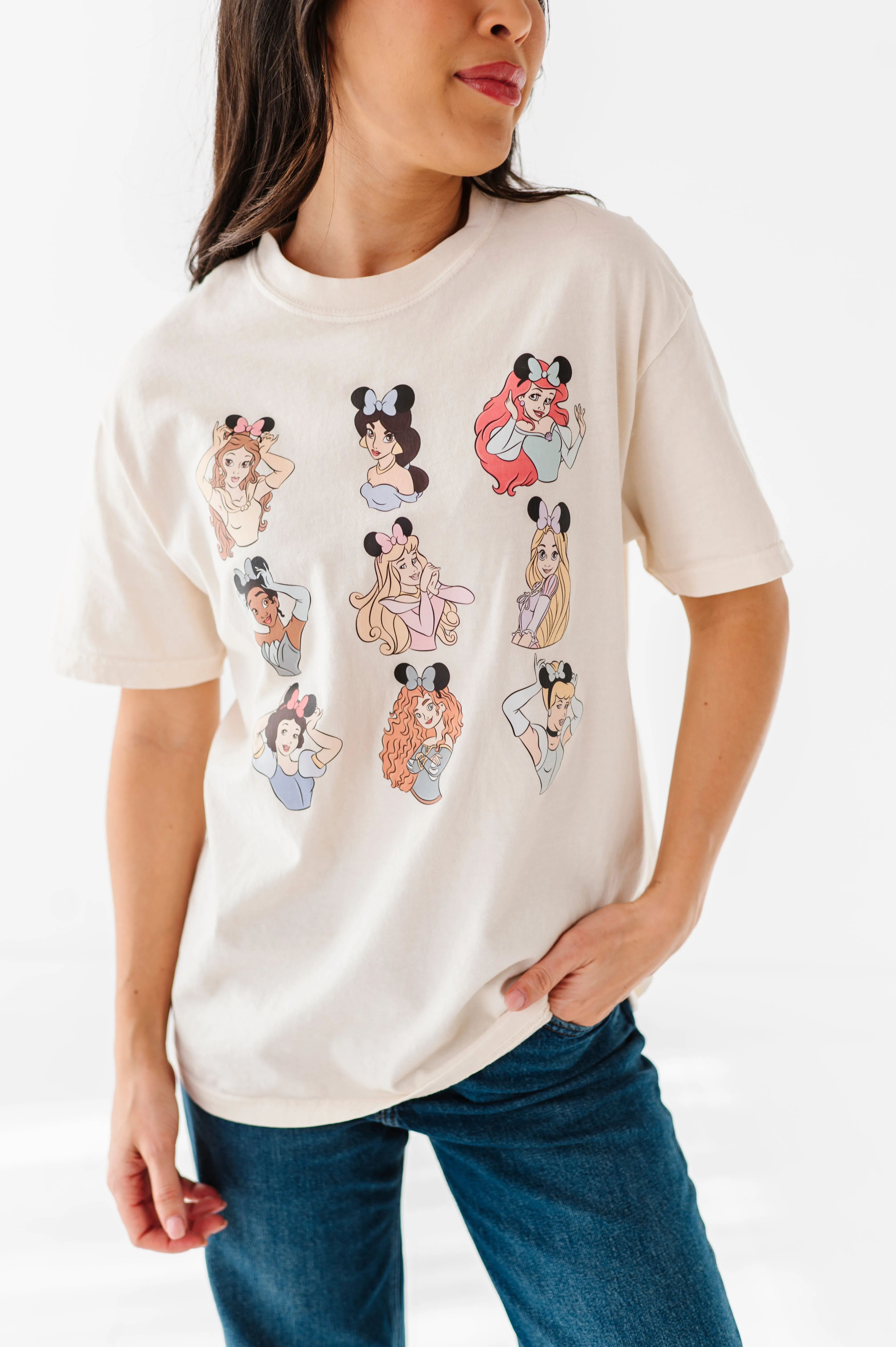 PRINCESS | CREAM ADULT TEE (*SHIPS MID-MARCH*)