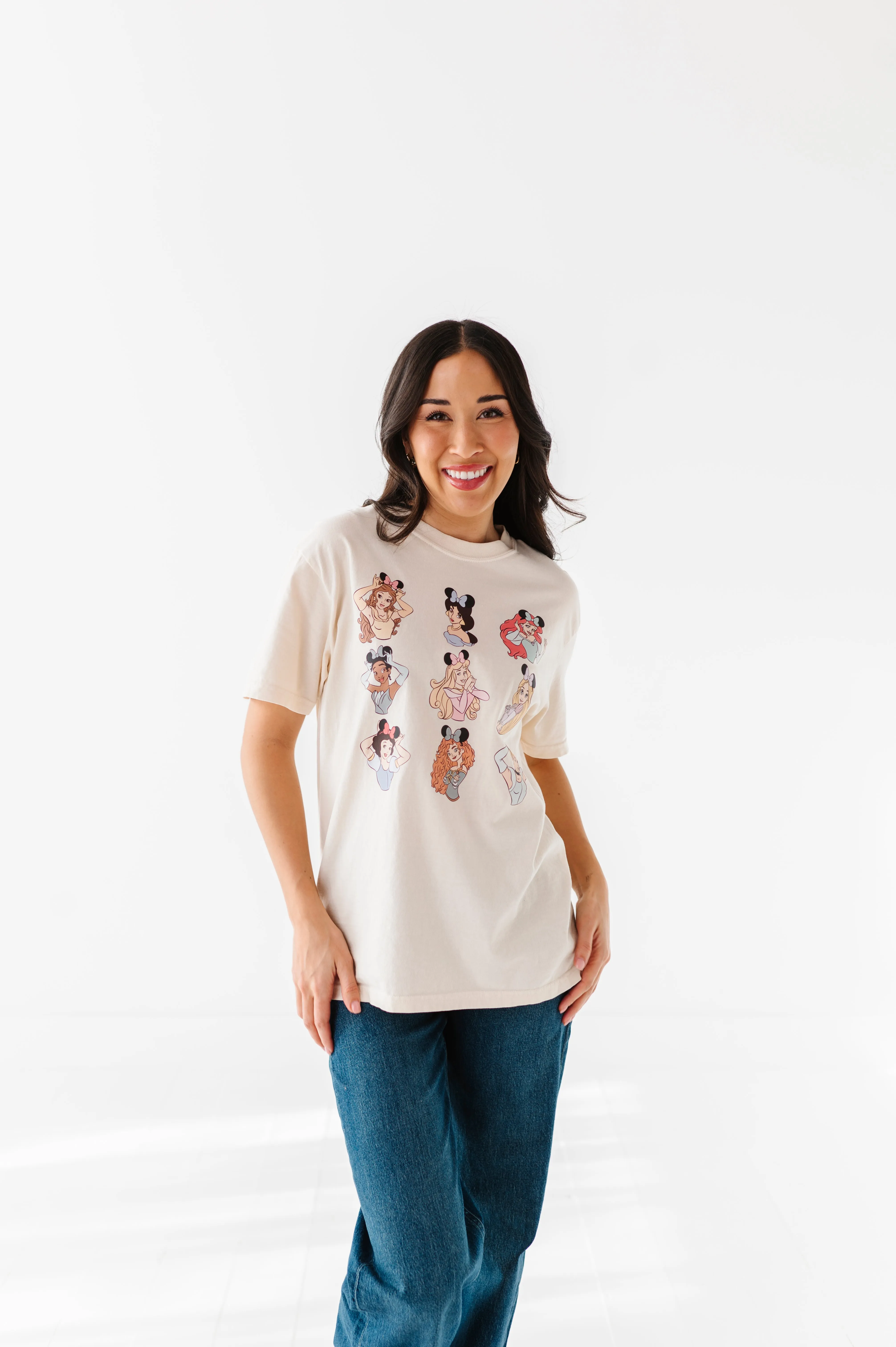 PRINCESS | CREAM ADULT TEE (*SHIPS MID-MARCH*)