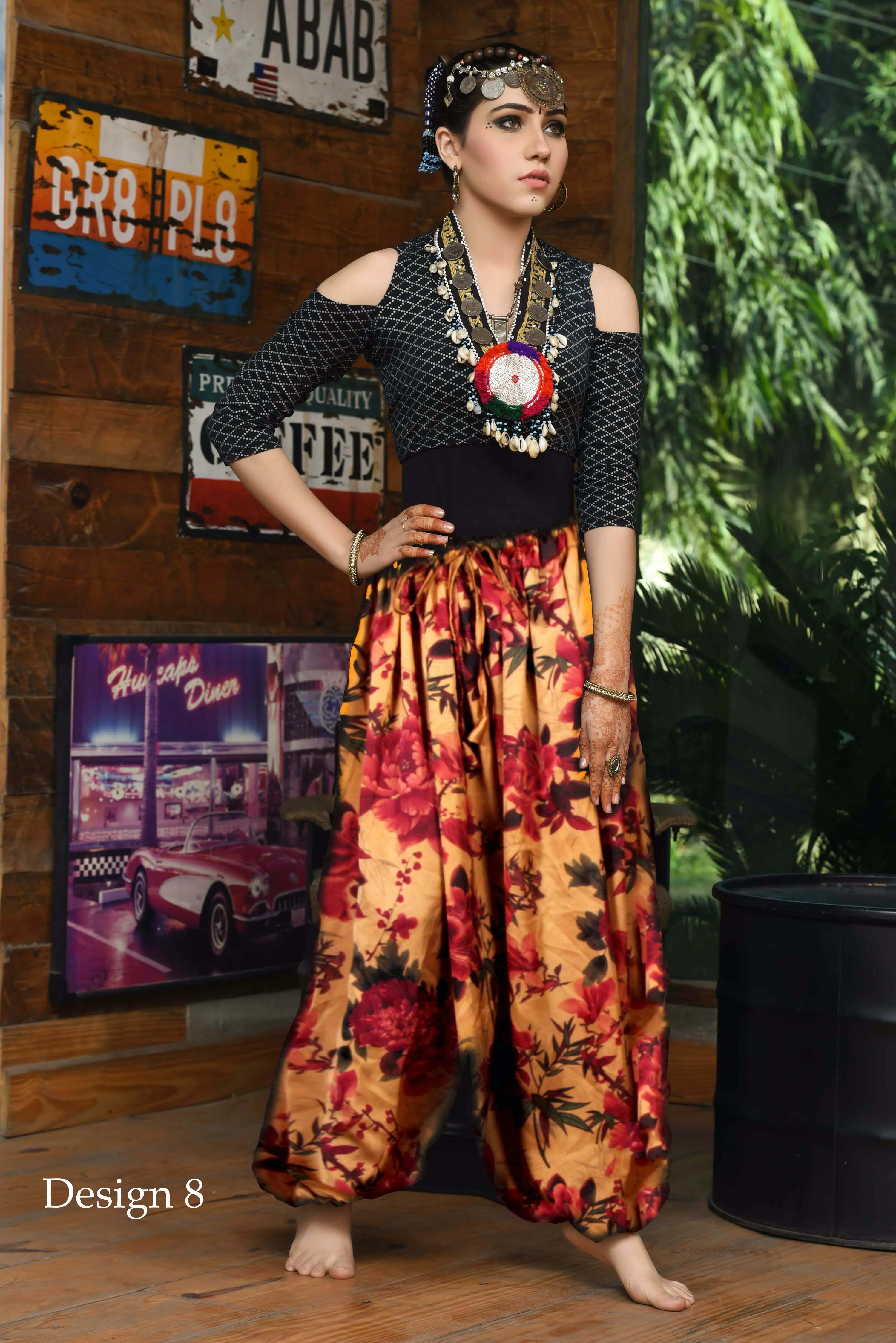 printed Bloomer 100% polyester