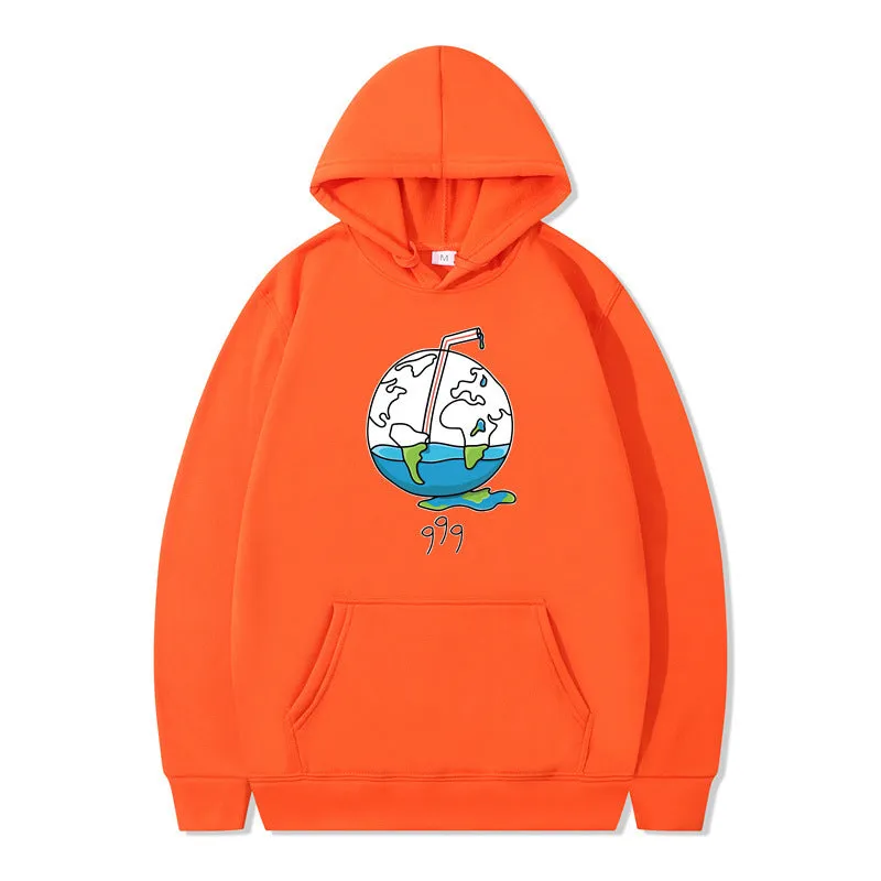 Printed Fashion Pullover Hoodie