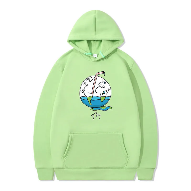 Printed Fashion Pullover Hoodie
