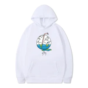 Printed Fashion Pullover Hoodie