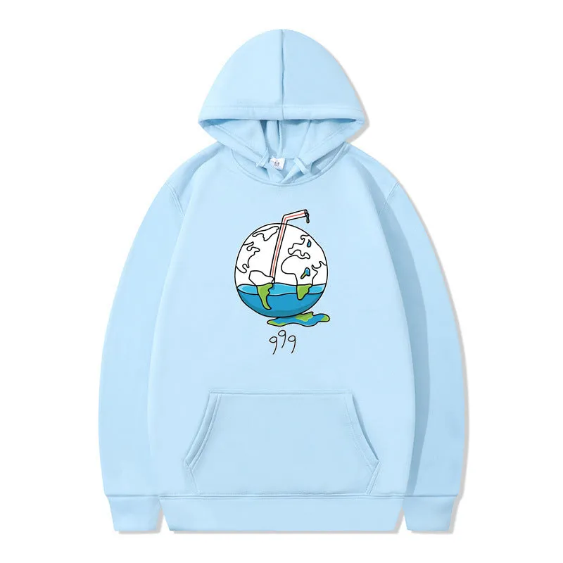 Printed Fashion Pullover Hoodie