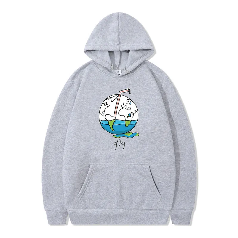Printed Fashion Pullover Hoodie
